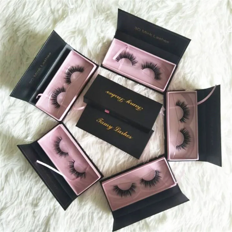3D Mink Lashes Custom Eyelash Packaging 100% Handmade Siberian Mink Lashes, Natural black
3D Mink Lashes Custom Eyelash Packaging 100% Handmade Siberian Mink Lashes, Natural black