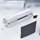 Factory Wholesale Hot Selling Mini LED Flashlight Waterproof Used for House, Camping, and other activity 3*AAA Battery