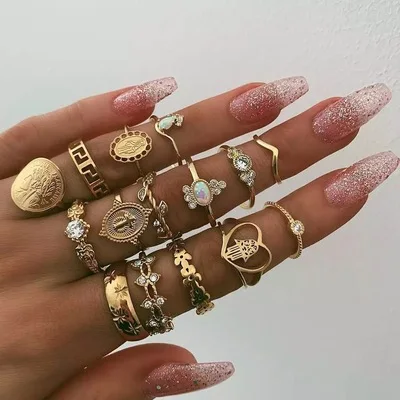 Simplicity women Jewelry wedding engagement couple gold diamond finger toe rings sets, As picture
Simplicity women Jewelry wedding engagement couple gold diamond finger toe rings sets, As picture