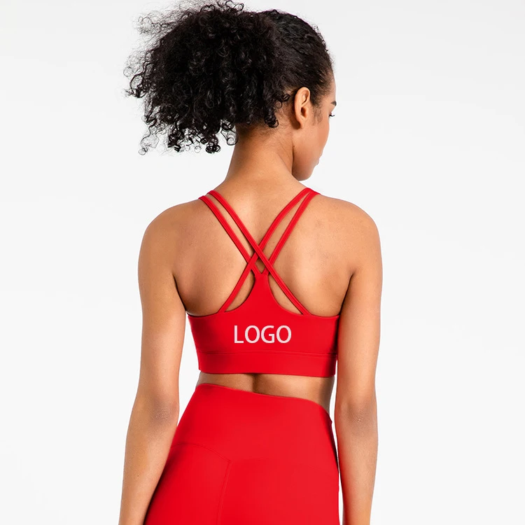 New hot selling 2022 active wear sexy straps yoga sport bra top nude feeling cross back gym top fitness bra women sports running
New hot selling 2022 active wear sexy straps yoga sport bra top nude feeling cross back gym top fitness bra women sports running