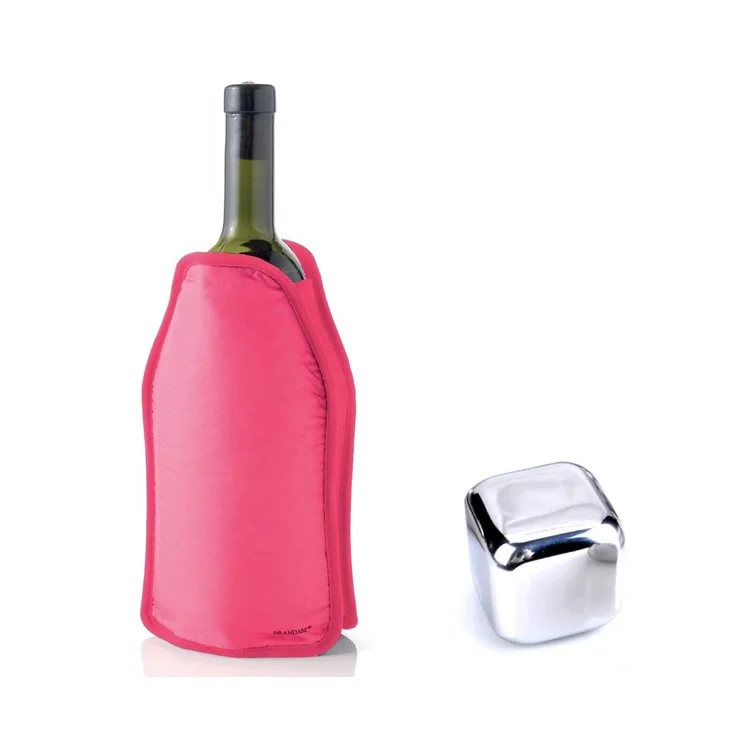 Polyester Individual wine beer bottle cooler sleeve&gel pack wine cooler, Customized
Polyester Individual wine beer bottle cooler sleeve&gel pack wine cooler, Customized