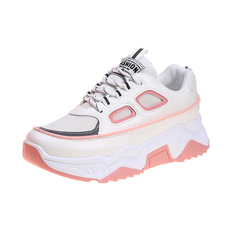 New shoes fashion trend breathable sports casual women's shoes sneakers, Black, pink, green
New shoes fashion trend breathable sports casual women's shoes sneakers, Black, pink, green