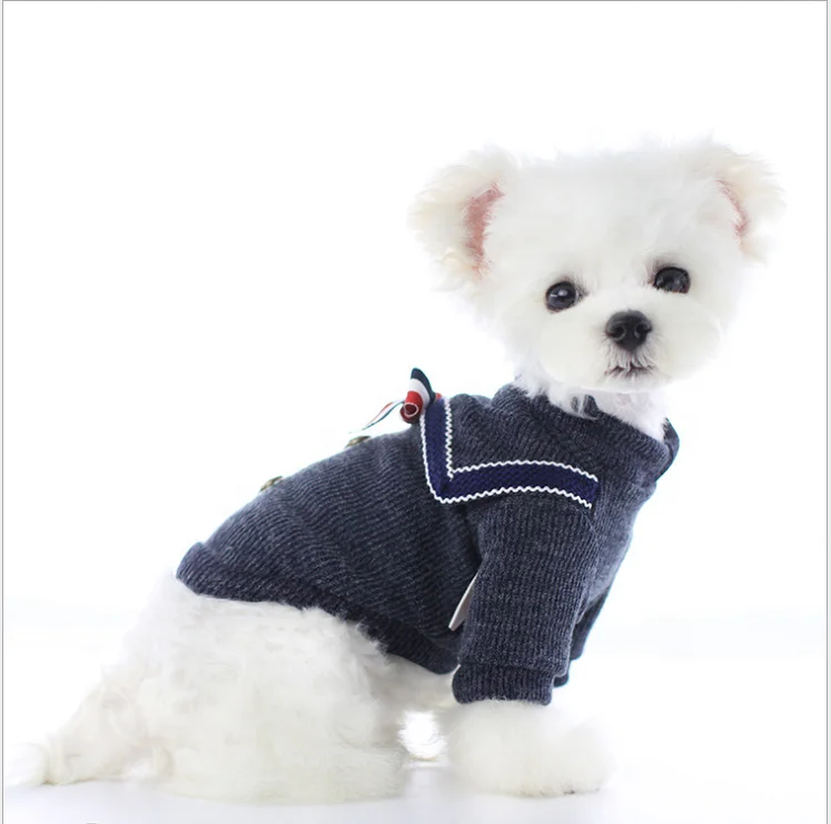 Cute Bow Dog Coat Stylish Warm Lollipop Dog Clothes Autumn Winter Black White College Style Dog Clothes, Pink/navy blue
Cute Bow Dog Coat Stylish Warm Lollipop Dog Clothes Autumn Winter Black White College Style Dog Clothes, Pink/navy blue