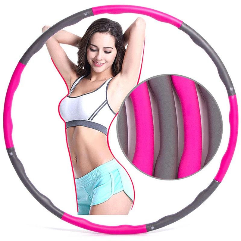 Wholesale Removable Eight-Section Weighted Foam Hula Fitness Gym Detachable Hoop, Pink and grey, yellow and grey, green and grey, blue and grey
Wholesale Removable Eight-Section Weighted Foam Hula Fitness Gym Detachable Hoop, Pink and grey, yellow and grey, green and grey, blue and grey