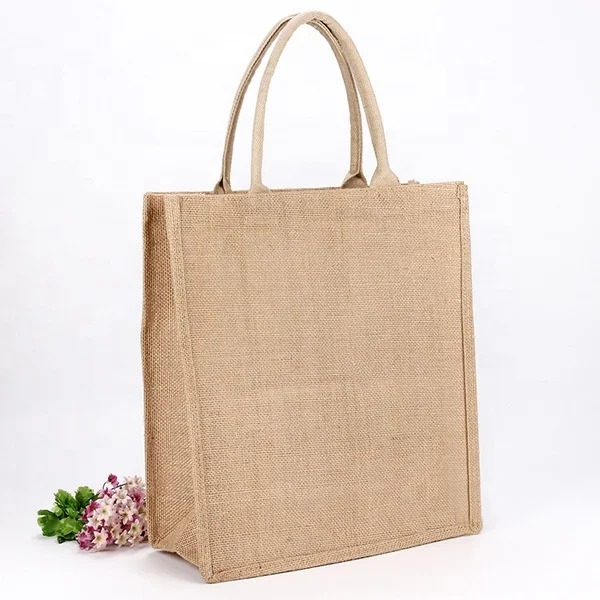 High quality recycle bag Jute tote bag 380g jute customized logo for supermarket, Customized color
High quality recycle bag Jute tote bag 380g jute customized logo for supermarket, Customized color