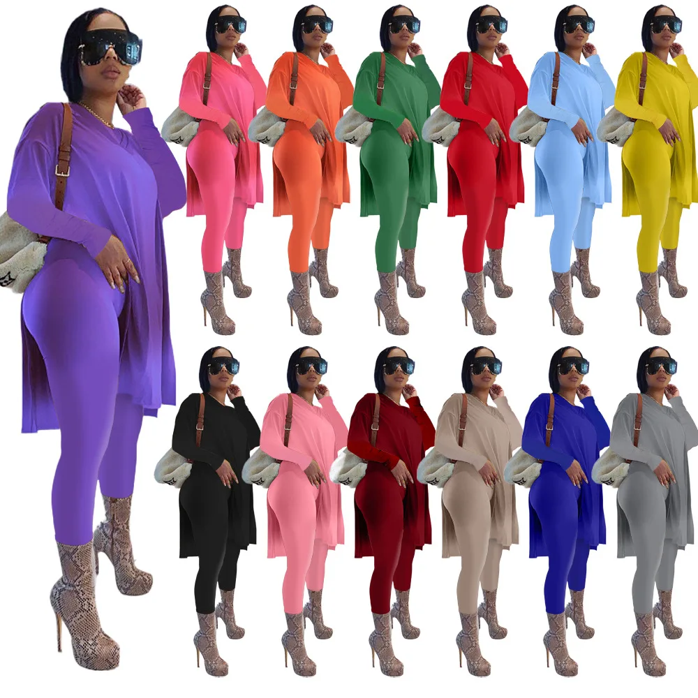 xs sets women spring 2022 clothing fashion 2pcs suits long sleeve t shirts pants sets leggings women suits
xs sets women spring 2022 clothing fashion 2pcs suits long sleeve t shirts pants sets leggings women suits