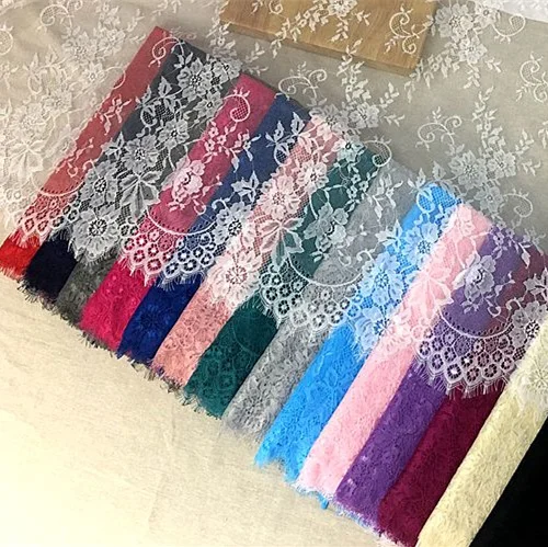 76cm Wide Colorful Eyelash French Lace Trim Fabric for Garment Dress DIY Wedding Veil Trim, As picture show
76cm Wide Colorful Eyelash French Lace Trim Fabric for Garment Dress DIY Wedding Veil Trim, As picture show