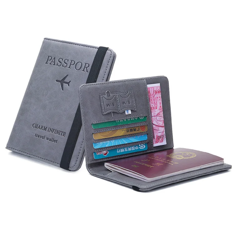 Ladies new RFID passport book multi-function card ID holder fashionable passport wallet
Ladies new RFID passport book multi-function card ID holder fashionable passport wallet