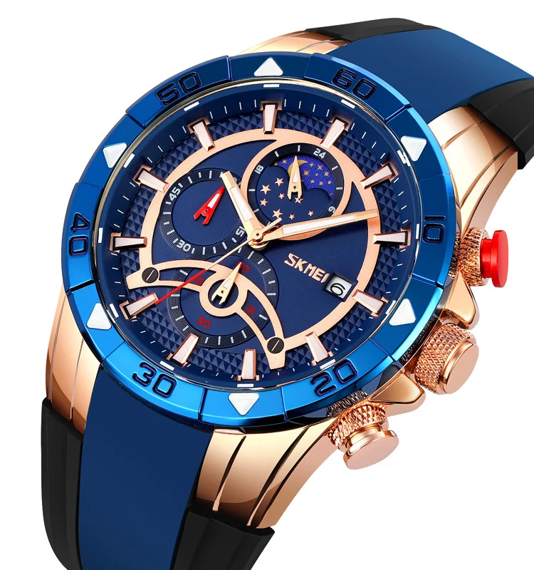 SKMEI 9270 Luxury Business Sports Style Waterproof Watch For Man Long Battery Quartz Watch
SKMEI 9270 Luxury Business Sports Style Waterproof Watch For Man Long Battery Quartz Watch