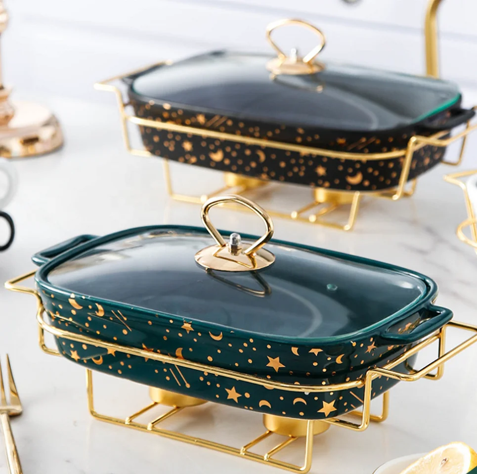 Hot seller-shaped star-moon large-capacity dry pot with iron frame light luxury color glaze pot binaural ceramic soup pot, White/black/green
Hot seller-shaped star-moon large-capacity dry pot with iron frame light luxury color glaze pot binaural ceramic soup pot, White/black/green