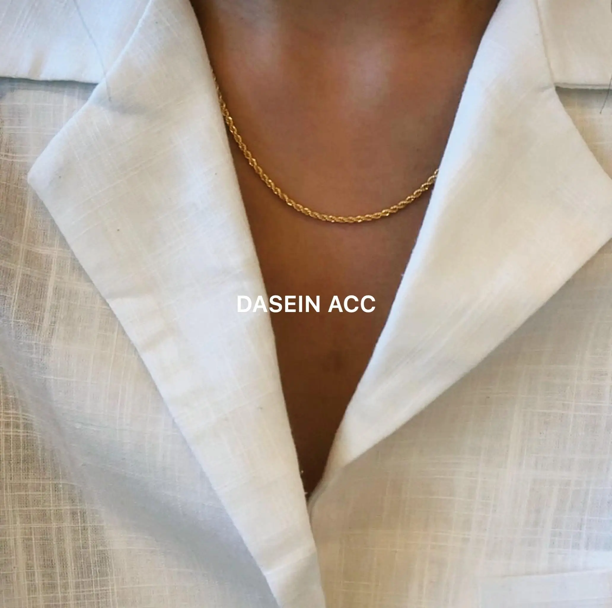 Trendy Necklace 18K Gold Filled Twisted Link Chain Rope Chain Necklace for Men Women Gold Jewelry stainless steel
Trendy Necklace 18K Gold Filled Twisted Link Chain Rope Chain Necklace for Men Women Gold Jewelry stainless steel