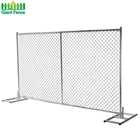 Factory Wholesales Price 7 Foot Building Chain Link Garden Temporary Fence Panel For Outdoor