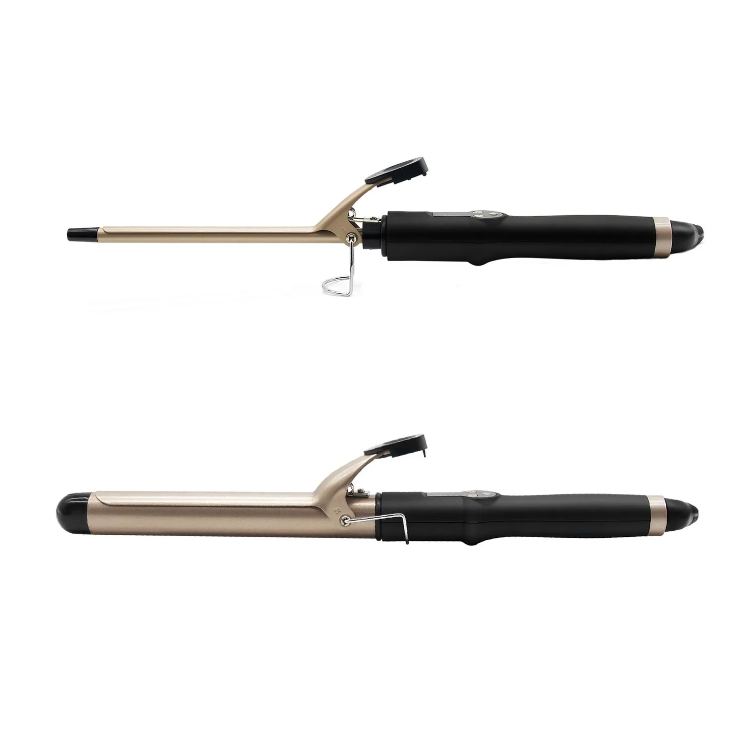 360 rotation curling wand set 5 in 1 curling wand box custom titanium curling wand 6 in 1, Gold+black
360 rotation curling wand set 5 in 1 curling wand box custom titanium curling wand 6 in 1, Gold+black