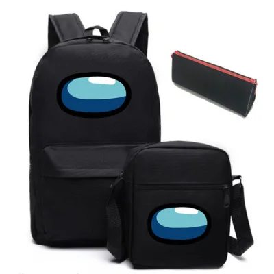 Wholesale custom design among us backpack nylon 3-piece set student children's school bag 3D printing backpacks boys and girls
Wholesale custom design among us backpack nylon 3-piece set student children's school bag 3D printing backpacks boys and girls