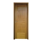 China Supplier Solid Wood Plywood Bedroom Door Fireproof Teak Plywood Door Designs