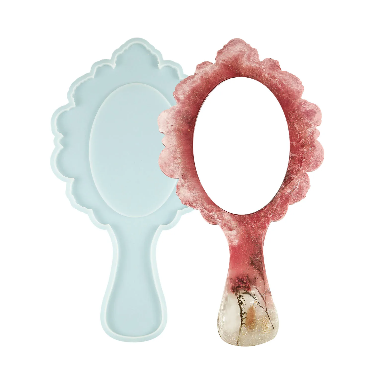 Plastic mold large leaf mirror silicone mold makeup mirror home accessories cross-border dedicated
Plastic mold large leaf mirror silicone mold makeup mirror home accessories cross-border dedicated
