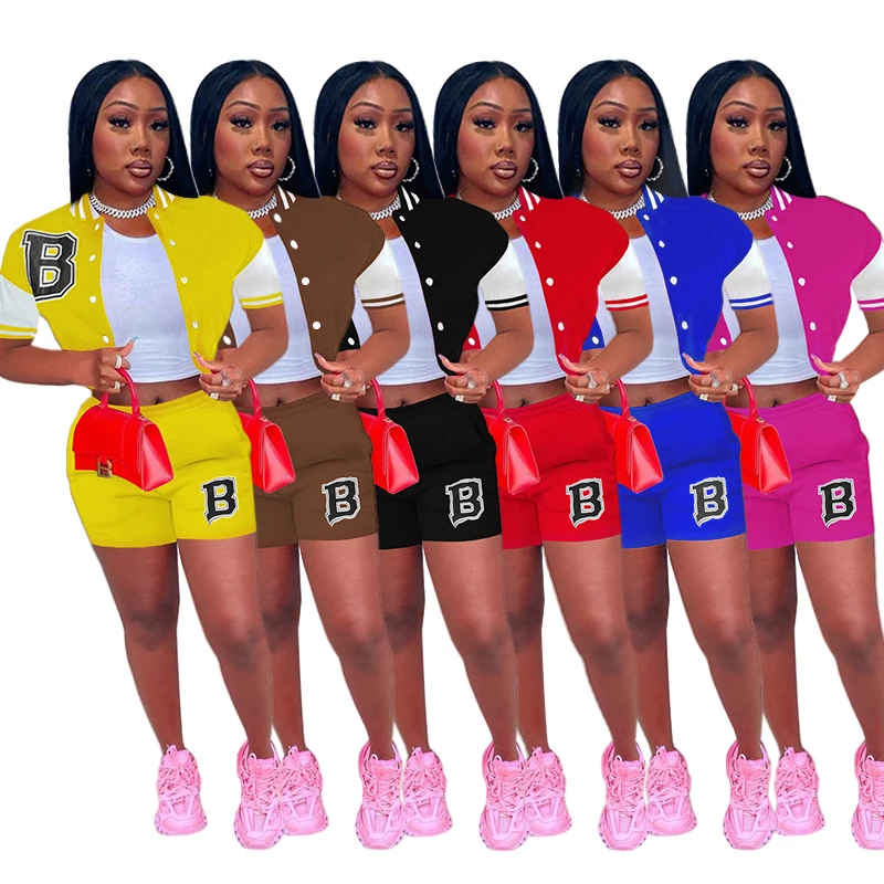 Summer Sets Women 2022 Tight Women Casual Sets Solid Button Summer Women Outfits 2 Piece Set, Pink,orange,rose red
Summer Sets Women 2022 Tight Women Casual Sets Solid Button Summer Women Outfits 2 Piece Set, Pink,orange,rose red