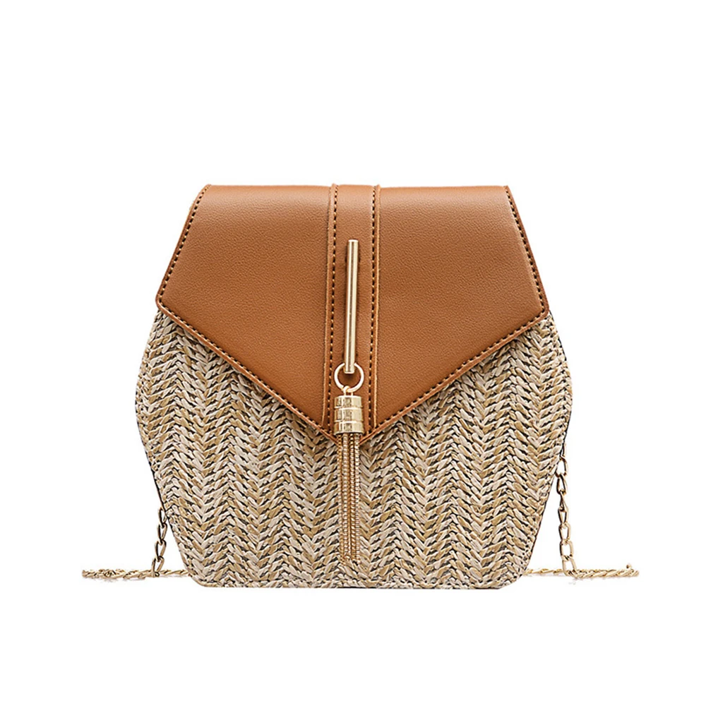 Summer Korean Version Of Versatile Straw Chain Bag Fashion Cross-body Bag Wholesale Straw Bags
Summer Korean Version Of Versatile Straw Chain Bag Fashion Cross-body Bag Wholesale Straw Bags