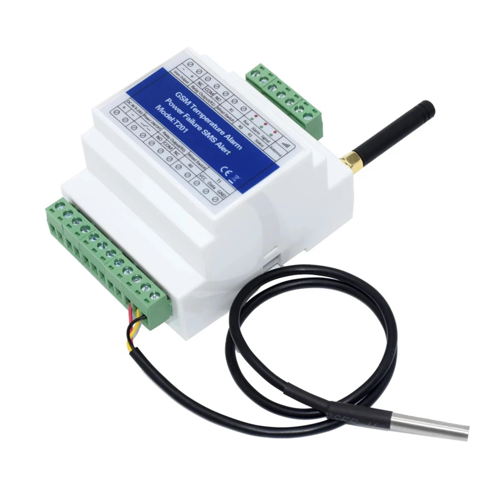 Authorized 200 Phone Numbers Remote Monitoring Relay Switch Access Controller T201 Gsm Temperature Alarm
Authorized 200 Phone Numbers Remote Monitoring Relay Switch Access Controller T201 Gsm Temperature Alarm