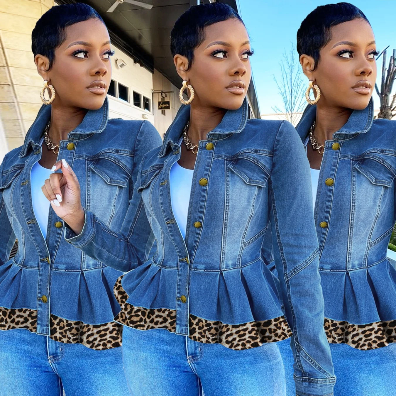 2021 New Design Drop Shipping European And American Fashion Long Sleeve Casual Women's Denim Jackets Women Jean Jacket, Picture
2021 New Design Drop Shipping European And American Fashion Long Sleeve Casual Women's Denim Jackets Women Jean Jacket, Picture