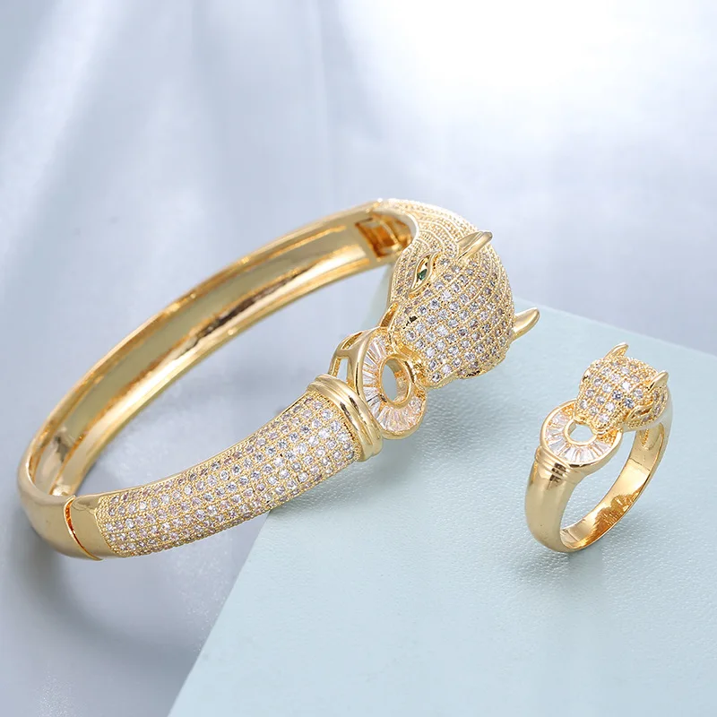 sources of exquisite leopard bracelet ring set domineering gold and silver bracelet fema gold plated jewelry filled
sources of exquisite leopard bracelet ring set domineering gold and silver bracelet fema gold plated jewelry filled