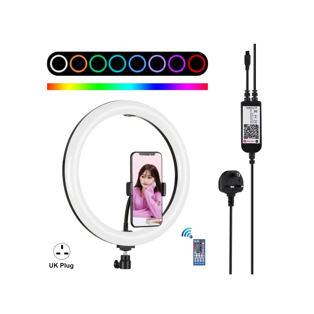 Portable 12 Inch Fill Light Desktop Table Beauty Photography Makeup Led Circle Selfie Ring Light
Portable 12 Inch Fill Light Desktop Table Beauty Photography Makeup Led Circle Selfie Ring Light