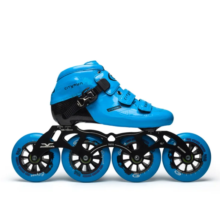 Whole sale factory producing arrowy inline speed skates high quality detachable roller skate, Blue
Whole sale factory producing arrowy inline speed skates high quality detachable roller skate, Blue