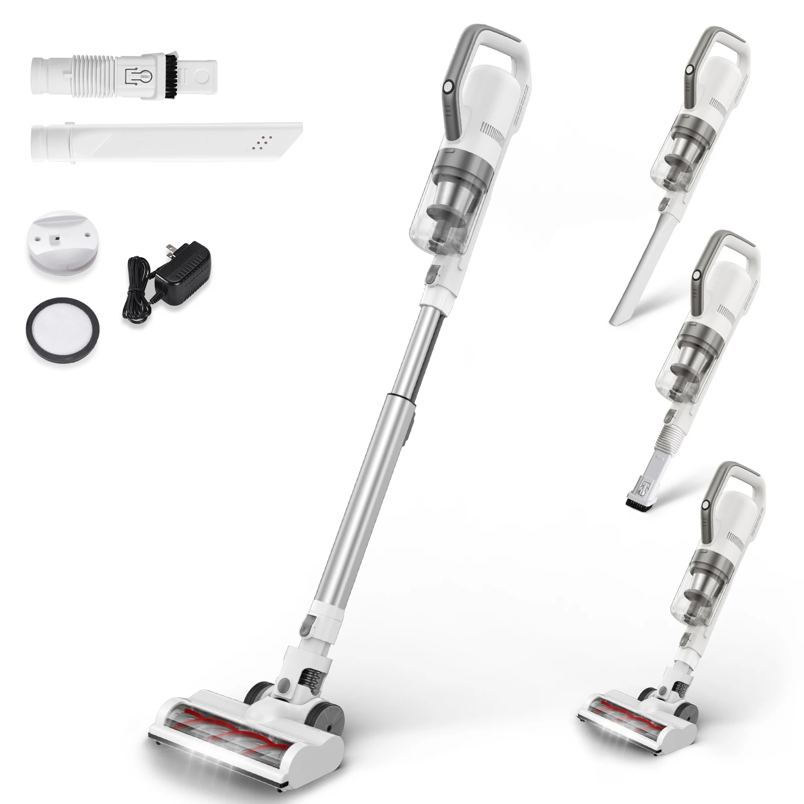 Handheld Wireless Cordless Vaccum Cleaner Rechargeable Household 4-in-1 Vacuum Cleaner
Handheld Wireless Cordless Vaccum Cleaner Rechargeable Household 4-in-1 Vacuum Cleaner