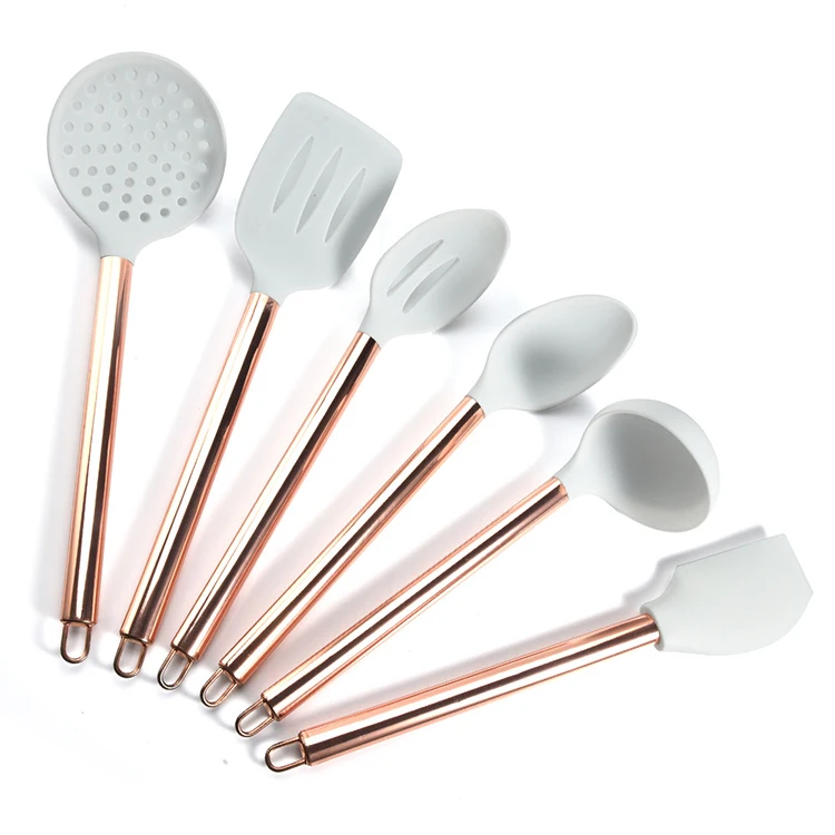 Hot Sale China Supplier High Quality Kitchen Accessories 6 Piece Silicone Utensil Set with Stainless Steel Handle Cookware, Green
Hot Sale China Supplier High Quality Kitchen Accessories 6 Piece Silicone Utensil Set with Stainless Steel Handle Cookware, Green