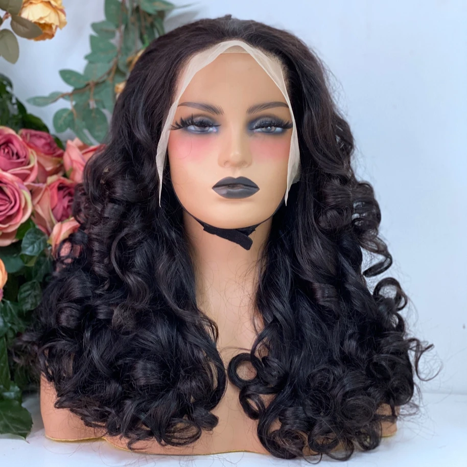 High Quality Virgin Peruvian Human Loose Wave Remy Hair Wig Lace Front Natural Black Color Perruques
High Quality Virgin Peruvian Human Loose Wave Remy Hair Wig Lace Front Natural Black Color Perruques