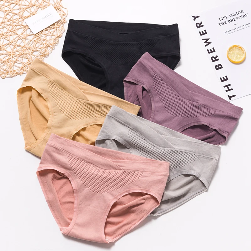 Wholesale Custom Logo Seamless Warm Honeycomb Cross Maternity Underwear Low Waist Pregnant Panties, Black,beige,pink,gray,purple
Wholesale Custom Logo Seamless Warm Honeycomb Cross Maternity Underwear Low Waist Pregnant Panties, Black,beige,pink,gray,purple