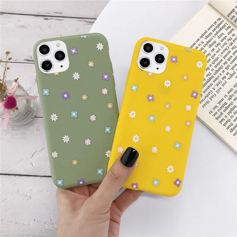 Candy Color Flower Phone Case For iPhone 11 11Pro X XR XS Max 6 6s 7 8 Plus Simple Wave Point Soft TPU Silicone Back Cover
Candy Color Flower Phone Case For iPhone 11 11Pro X XR XS Max 6 6s 7 8 Plus Simple Wave Point Soft TPU Silicone Back Cover