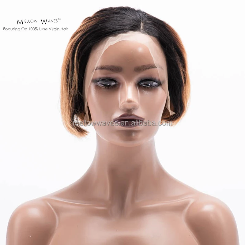 Mellow Waves Pixie Cut Short virgin Hair Wigs for black Women Short Straight Pixie Wig Color T1B/30 wig
Mellow Waves Pixie Cut Short virgin Hair Wigs for black Women Short Straight Pixie Wig Color T1B/30 wig