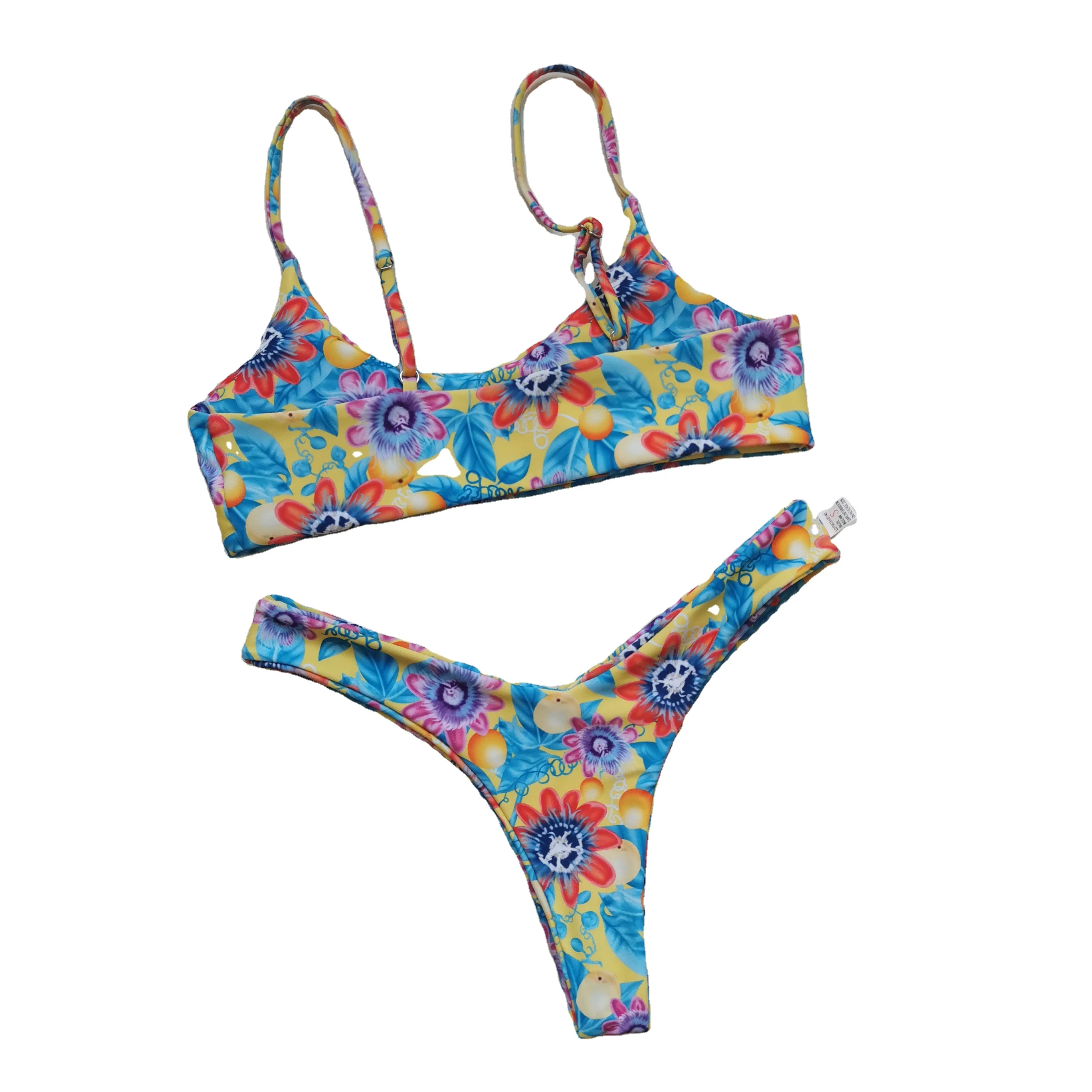 Sexy Women Floral Bikini Set Two Sides Print Push-Up Two-Piece Suits Swimwear Swimsuit, Picture color or custom made
Sexy Women Floral Bikini Set Two Sides Print Push-Up Two-Piece Suits Swimwear Swimsuit, Picture color or custom made