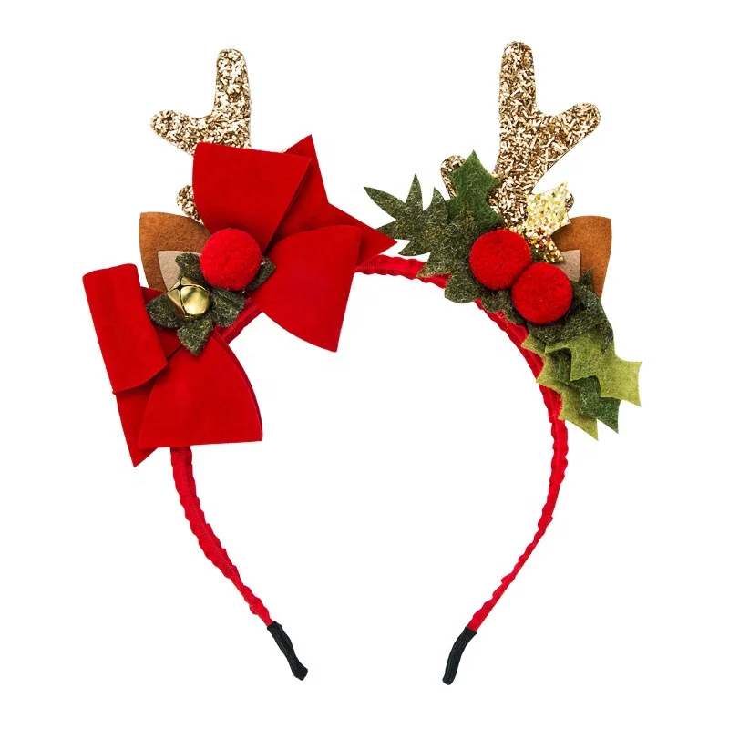 Christmas Lovely Hair Hoop Hairpin Merry Christmas Antlers Snowflake Girl's Sweet Headwear Delicate Kids New Year Festival Gifts
Christmas Lovely Hair Hoop Hairpin Merry Christmas Antlers Snowflake Girl's Sweet Headwear Delicate Kids New Year Festival Gifts
