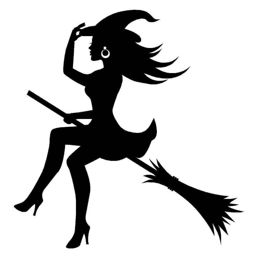 Witch Sexy Whitch on a Broomstick Funny vinyl Window Decal Cool Car Sticker decal, 12 colors
Witch Sexy Whitch on a Broomstick Funny vinyl Window Decal Cool Car Sticker decal, 12 colors