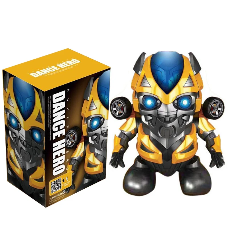 Transformers toy Bumblebee Wireless speaker Super Dancing Robot toys for adults Kids with Stereo Music light and sounds, Yellow
Transformers toy Bumblebee Wireless speaker Super Dancing Robot toys for adults Kids with Stereo Music light and sounds, Yellow