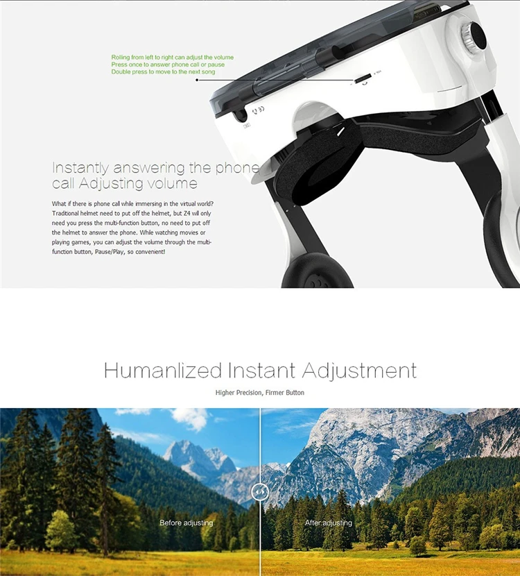 Bobo VR Z4 3D Glasses Virtual Reality VR Headset for Mobile Phone