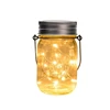 Goldmore 6 Pack 15 Led String Fairy Lights Garden Decor Hanging Solar Mason Jar Lid Lights for Patio Garden, Yard and Lawn