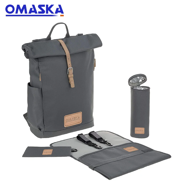 Recycled environmentally friendly polyester large capacity waterproof diaper bag modern fashion design diaper backpack set, Customized colors
Recycled environmentally friendly polyester large capacity waterproof diaper bag modern fashion design diaper backpack set, Customized colors
