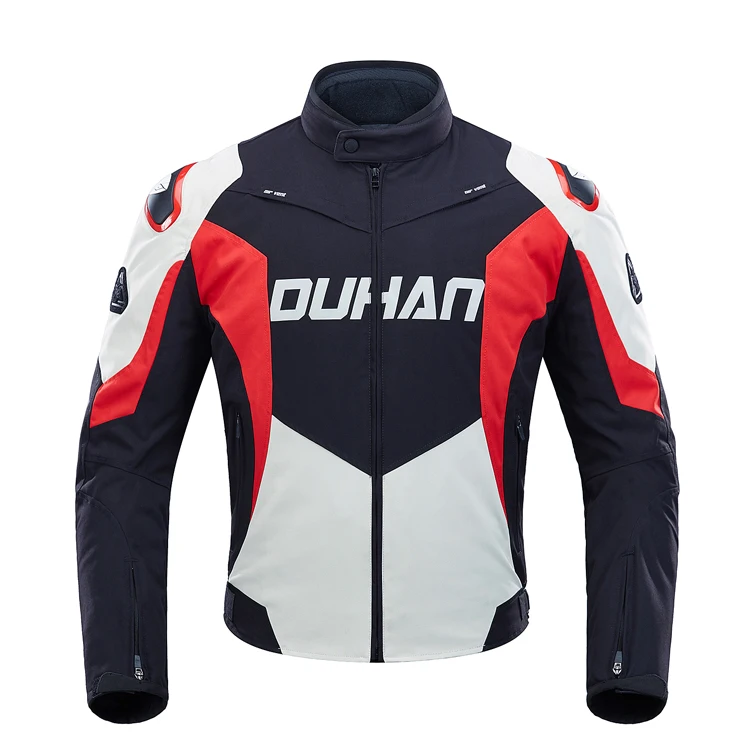 DUHAN High Quality Waterproof Windproof Breathable Unisex Motorcycle Jacket, Red, gray
DUHAN High Quality Waterproof Windproof Breathable Unisex Motorcycle Jacket, Red, gray