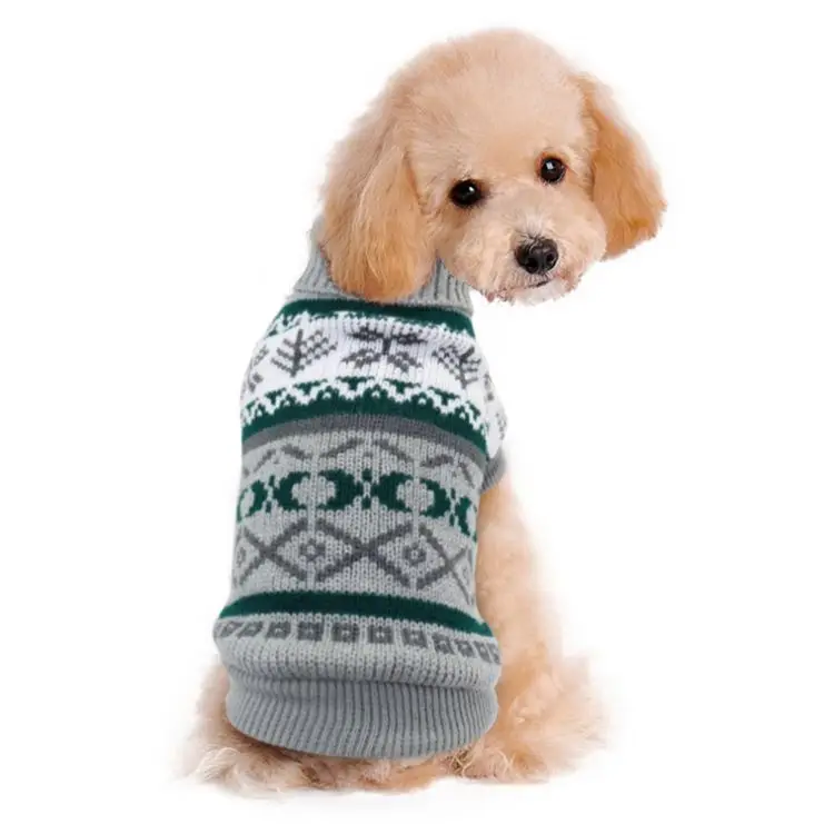 Hot Sale Winter Lovely Plush Pet Puppy Plaid Knitted Clothing Warm Dog Sweater, Gray,pink,green
Hot Sale Winter Lovely Plush Pet Puppy Plaid Knitted Clothing Warm Dog Sweater, Gray,pink,green