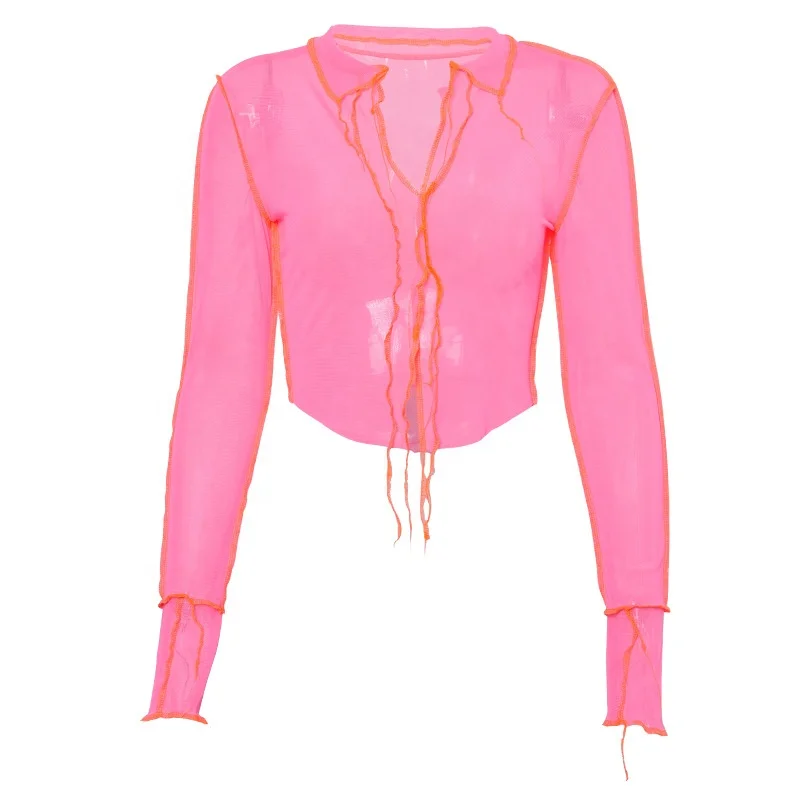 Top For Girls And Women Foreign Trade Explosions 2020 Summer Mesh Crop Top
Top For Girls And Women Foreign Trade Explosions 2020 Summer Mesh Crop Top