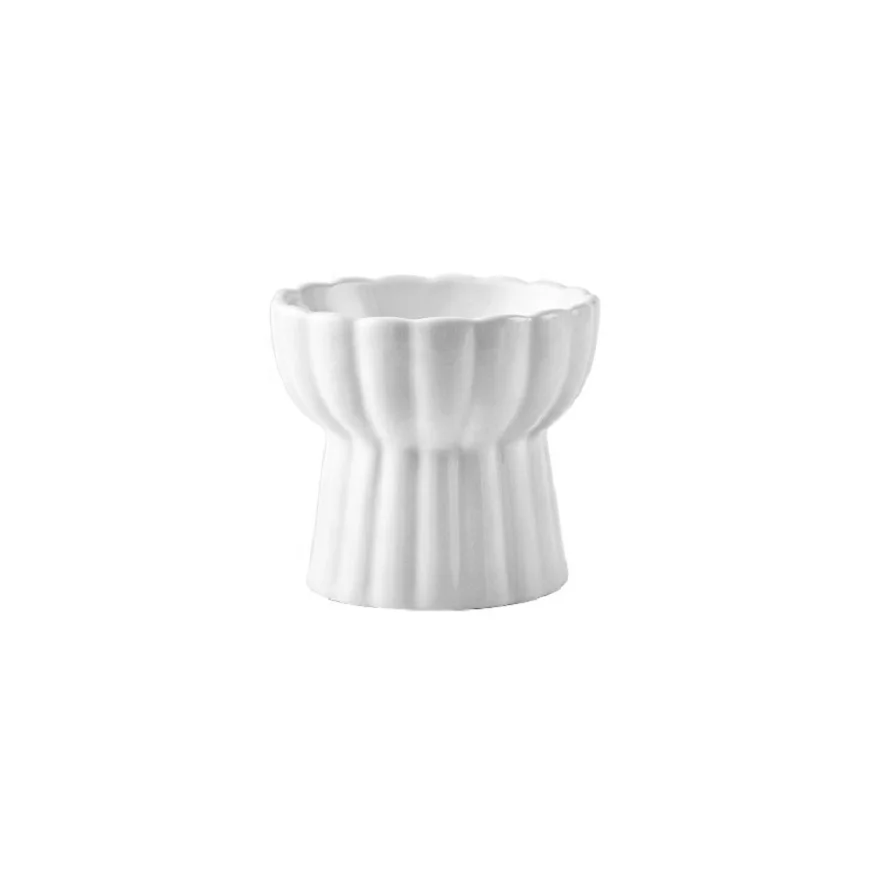 Pet supplies bowl ceramic dog bowl tall cat bowl protection spine cat cat food utensils, White/green/pink/blue
Pet supplies bowl ceramic dog bowl tall cat bowl protection spine cat cat food utensils, White/green/pink/blue