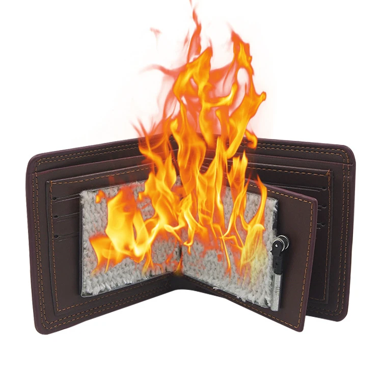 

New Magic Flaming Fire Wallet Magician Stage Street Inconceivable Show Prop Upgraded Magic Flame Wallet