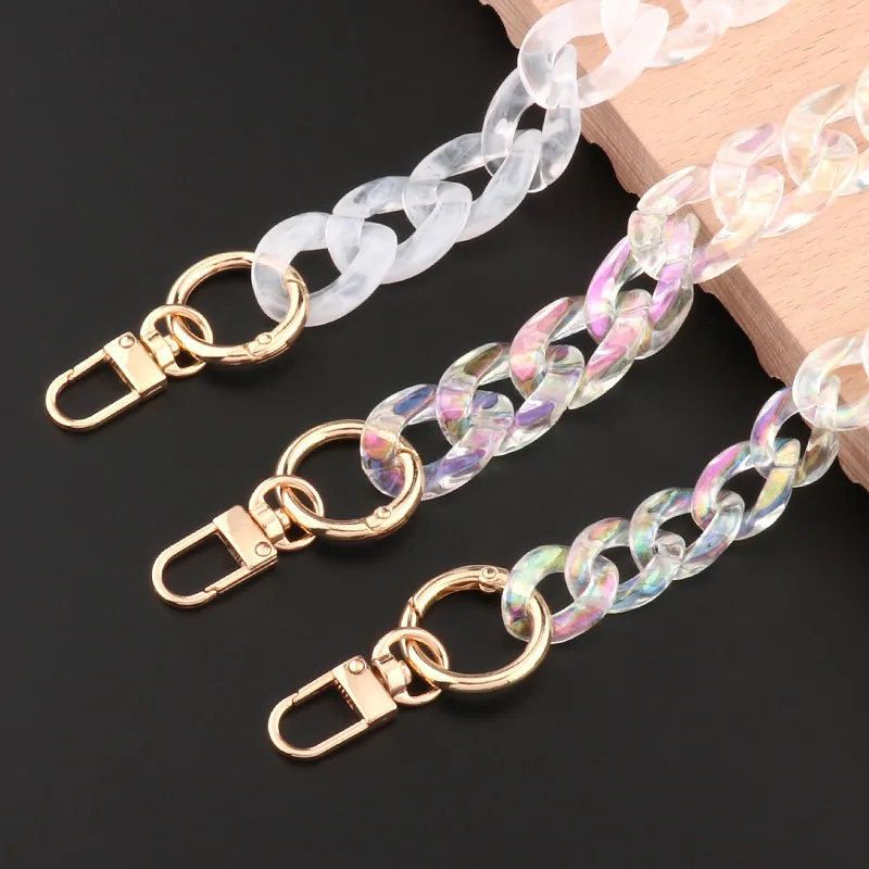Wholesale Fashion Acrylic Fishbone Chain Bag Shoulder Acrylic Chain Strap Purse Plastic Chain for Handbag, Customized
Wholesale Fashion Acrylic Fishbone Chain Bag Shoulder Acrylic Chain Strap Purse Plastic Chain for Handbag, Customized