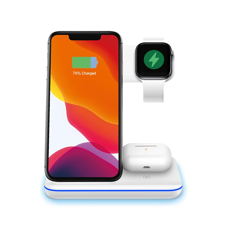 2021 New Coming Fast Qi Wireless Charger 3 in 1 Wireless Charger Station for iphone
2021 New Coming Fast Qi Wireless Charger 3 in 1 Wireless Charger Station for iphone