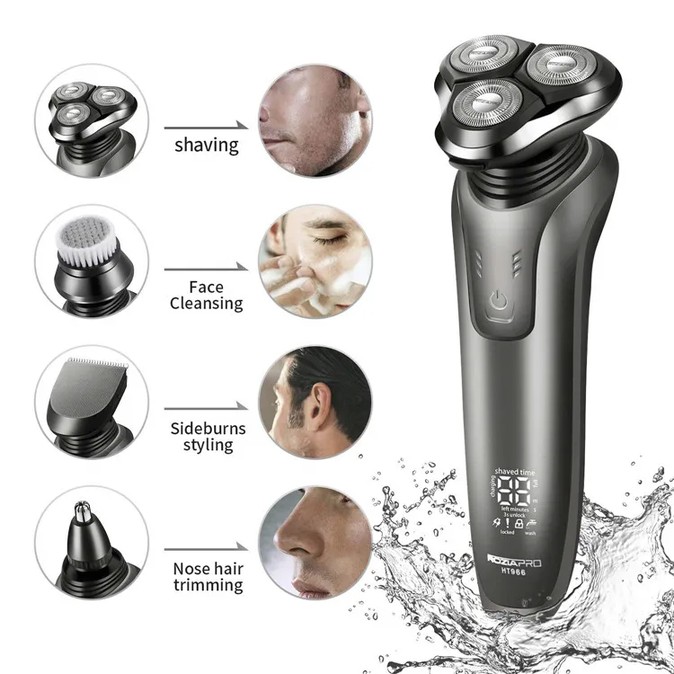 Waterproof Face Shaver Remover USB Razor Beard Nose Professional Hair Trimmer Electric Shaver for Men, Grey
Waterproof Face Shaver Remover USB Razor Beard Nose Professional Hair Trimmer Electric Shaver for Men, Grey