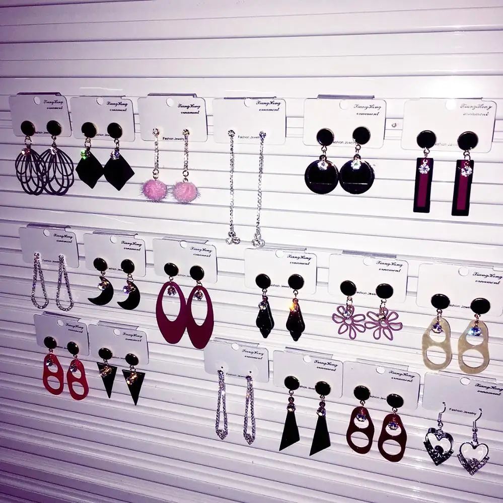 Multicolor Personality Long Geometric Rhinestone Korean Earrings for Beautiful Girls, Picture shows
Multicolor Personality Long Geometric Rhinestone Korean Earrings for Beautiful Girls, Picture shows