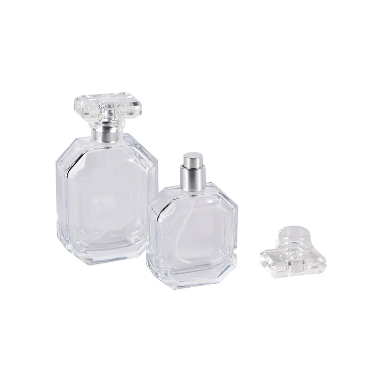 New Women's Perfume Glass Storage Bottle 50/100ml Transparent Octagon Perfume Glass Spray Bottle
New Women's Perfume Glass Storage Bottle 50/100ml Transparent Octagon Perfume Glass Spray Bottle